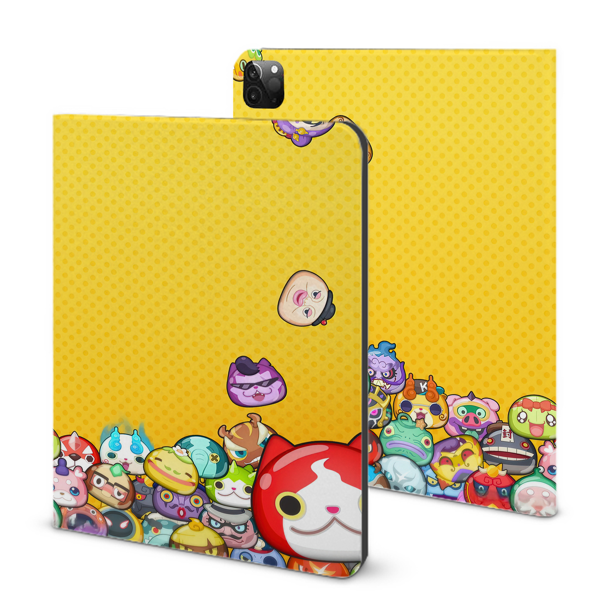 （画像用） 妖怪ウォッチ Yo-kai Watch IPadケース ペンホルダー付き ブックスタイルデザイン